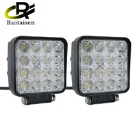 LED рабочий для путешествий/внедорожника, модифицированные сверхяркие фары, продажа от производителя, 48Вт, высокая мощность