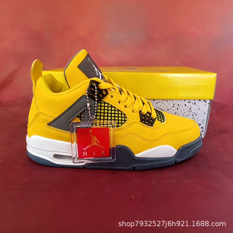 Chunyuan AJ4 Putian Jordan zapatos de baloncesto para hombres y mujeres, zapatos deportivos amortiguación retro casuales al por mayor transfronterizos