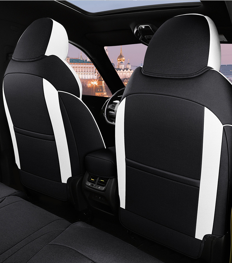 Dedicated to Geely Xingrui car seat cover four seasons universal cushion summer Breathable linen all-inclusive cartoon seat cover