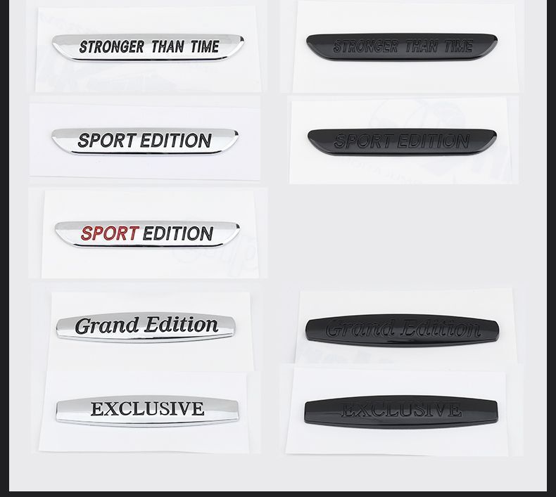 Suitable for Mercedes-Benz GTR rear emblem, GT53S modification, CLS63 car lettering, AMG black lettering