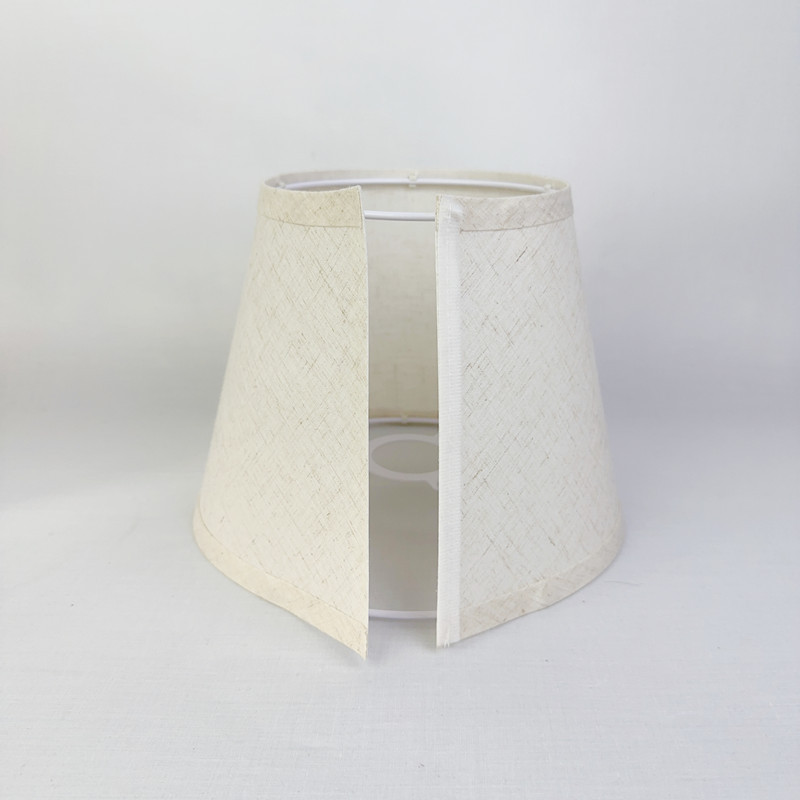 Tela de la lámpara de mesa de noche creativa pantalla tejida dormitorio lámpara de pie Shell PVC pantalla ventas directas de la fábrica