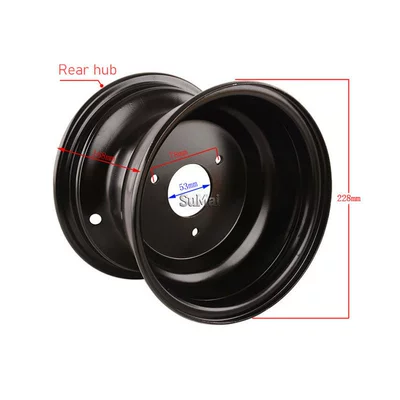 Atv Atv Accessories 19X7.00-8 Hub - rear-hub