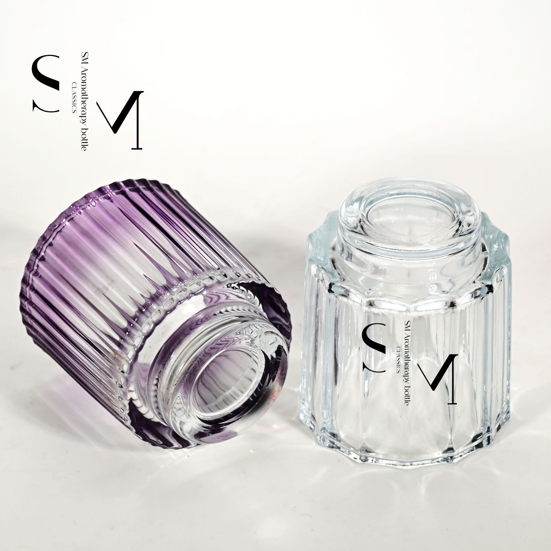 现货渐变色北欧蜡烛杯空杯浪漫烛台蜡烛容器可灌蜡厂家直销diy