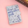 【Doodle Dog】Buckle-Passport Case♢☆