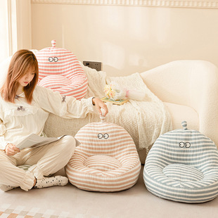 Striped series cushion tatami living room bedroom lazy sitting pier home bay window futon cushion integrated sofa