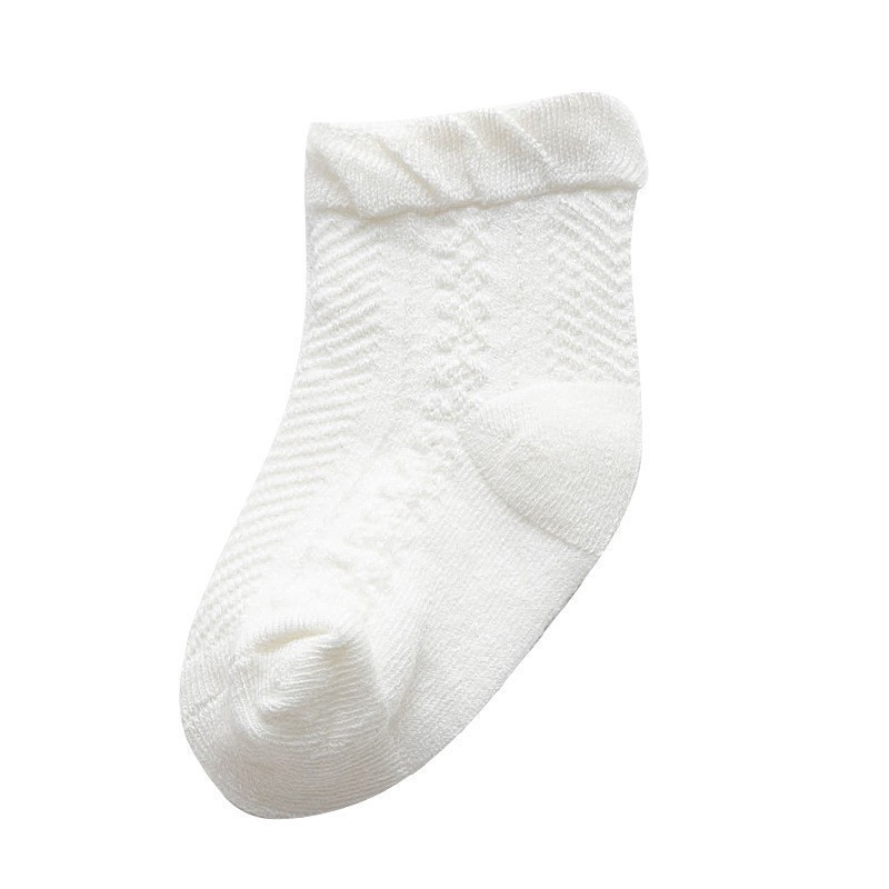 Baby socks white pure version