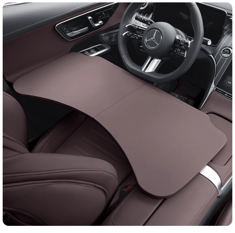 New Car-Mounted Small Table Board, Practical Folding Dining Table for Cars, Office and Makeup Tool, Multifunctional Table Board for the Car