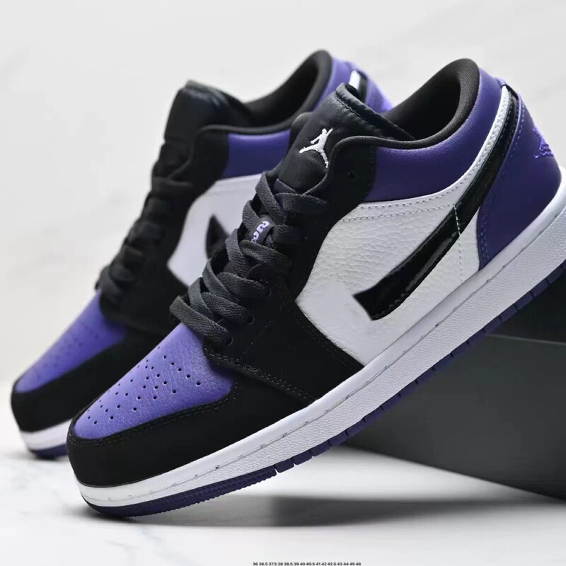 莆田シューズ高級版AJ1ローカットメンズシューズレディースシューズスポーツシューズ黒赤つま先クールグレーカップルシューズトレンドブランド|undefined