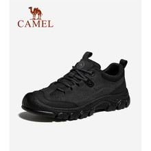 骆驼户外休闲鞋男鞋2025冬季缓震防滑防撞耐磨登山徒步鞋运动鞋子
