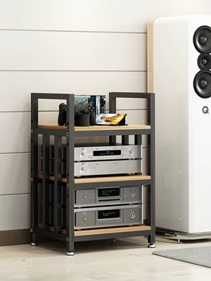 Gücləndirici rəf kronşteyni, avadanlıq kabineti, sadə audio döşəmə tipli gücləndirici kabinet, audio yerləşdirmə rəfi