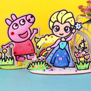 �S�����l3D���wľ�宋EVAѩ������ͯdiy�ֹ�����������ճ����ɫ��