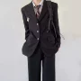 男士日式新款学生制服