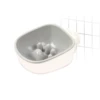 Gray anti-choking slow food bowl color box