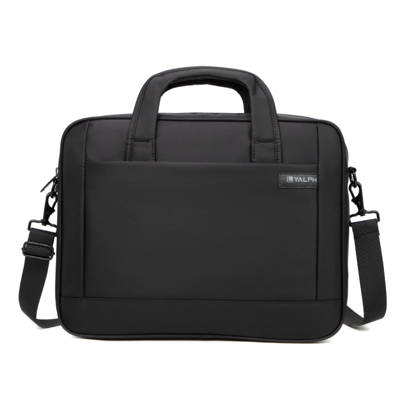 Men's business Oxford cloth laptop bag, 15.6-inch briefcase, waterproof Oxford cloth handbag, crossbody bag, business bag