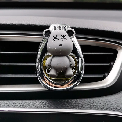 Car Perfume Aromatherapy: Air Outlet Decoration Car Accessories - lemon-grizzly-bear