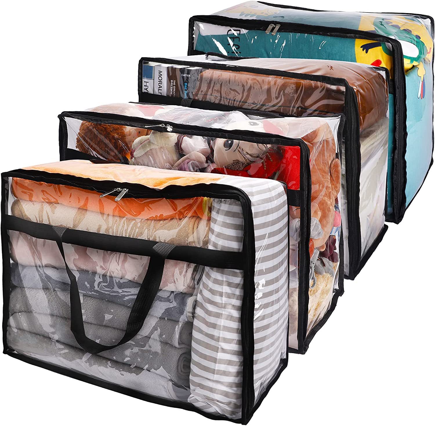 Transparent storage system PVC