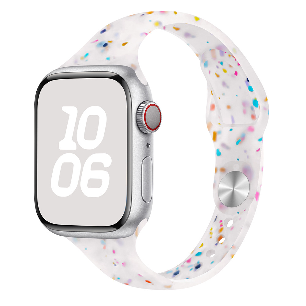 Para Apple Watch 789 generación T-Silicone brazalete iwatchSE deportivo reemplazable pulsera deportivo
