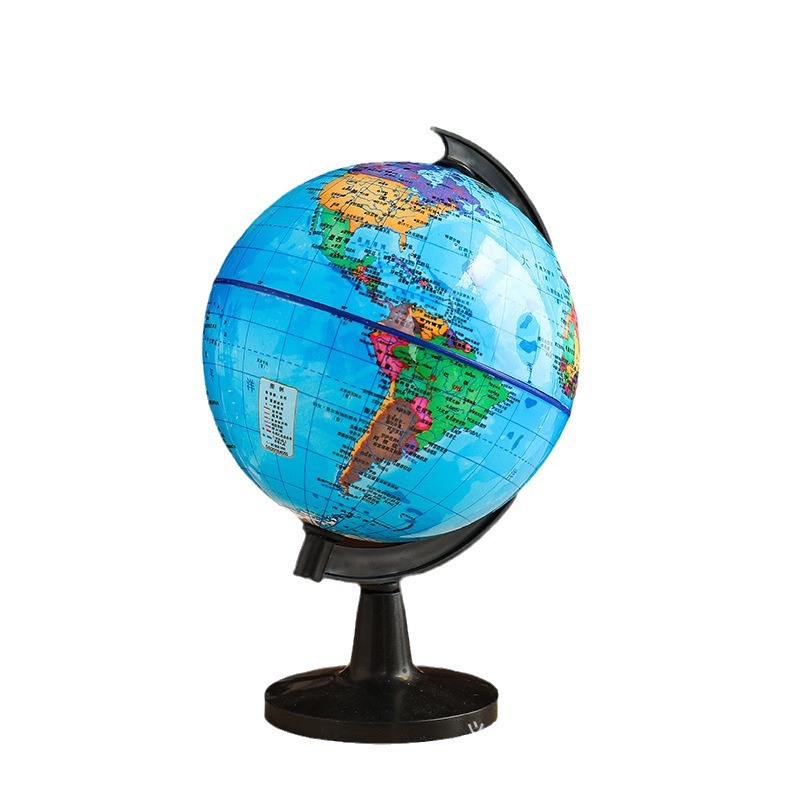 ayudas de enseñanza para estudiantes de primaria globo de oficina decoración rotatoria materiales de enseñanza para estudiantes de geografía aula globo