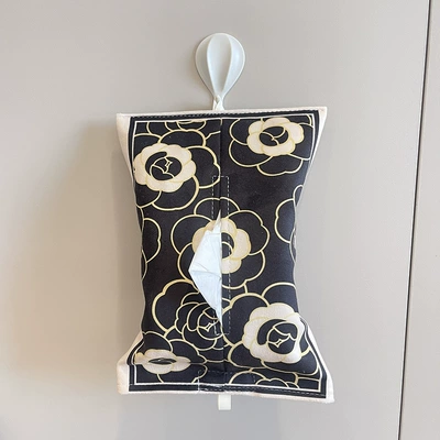 High-End Car Tissue Box Original Car tissue box/set - camellia