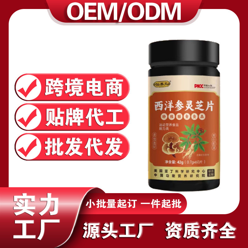 仙养元西洋参灵芝片保健膳食营养品批发源头厂家代工定制贴牌oem|undefined