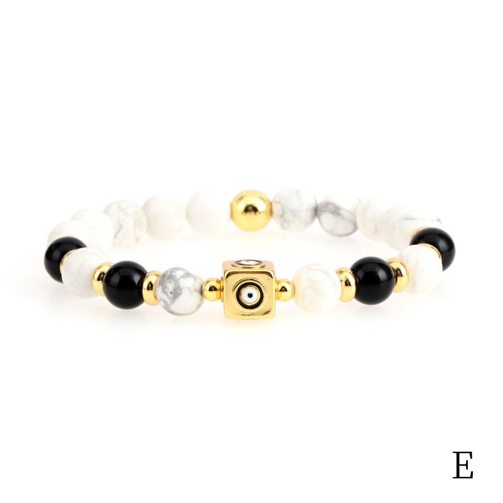 Fashion Eye Copper Enamel Bracelets 1 Piece