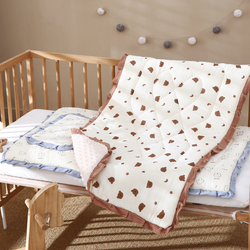 Mattress 60*100 Baby Comfort Bean Mat Mattress for Children and Kindergarten, Thickened, Warm, Formaldehyde-Free
