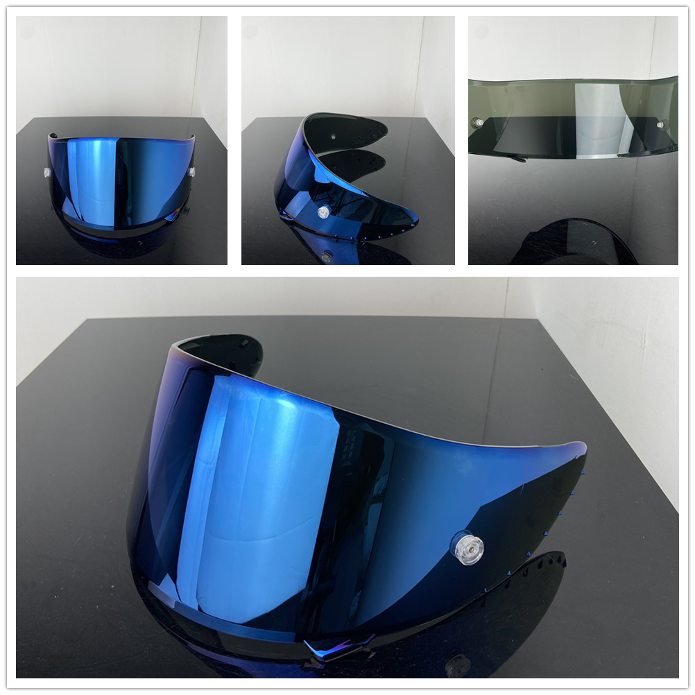 X14 Large Nail Buckle Helmet Lens Suitable for Z7 Nxr Rf1200 Xspirit Electroplated Helmet Mirror