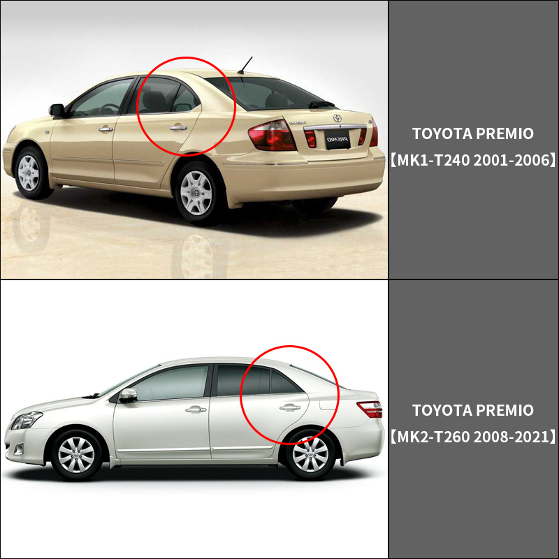 Suitable for Toyota Toyota Premio Window visor Window rain shield rain visor rain eyebrow