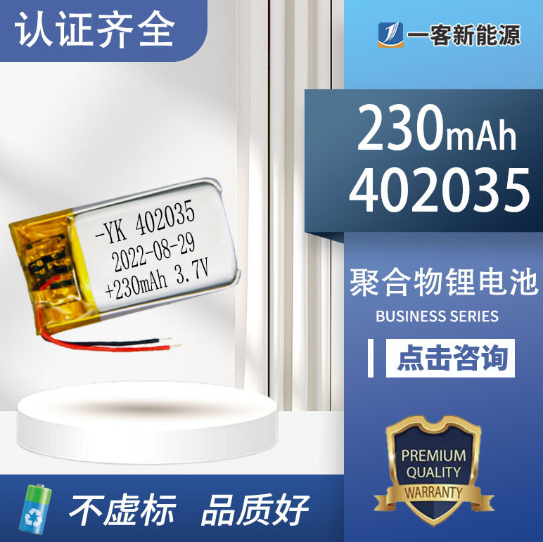 Polymer Lithium Battery 402035 502035 602035 702035 802035 Series Full Capacity a Product