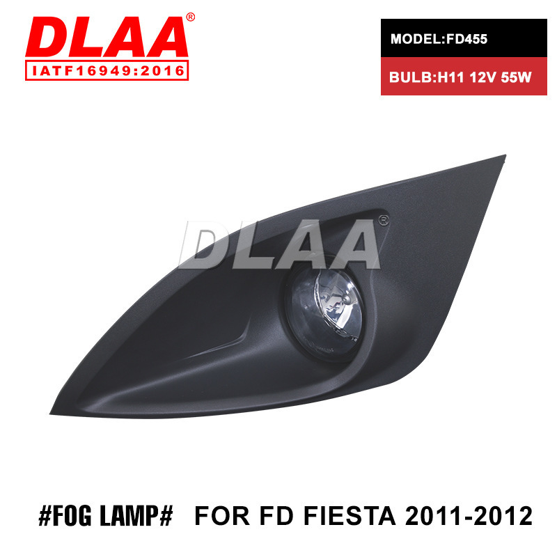 Aplicable G a Ford Fiesta Asamblea de lámpara de niebla delantera Halógeno Diurno Lámpara de barra delantera image 2