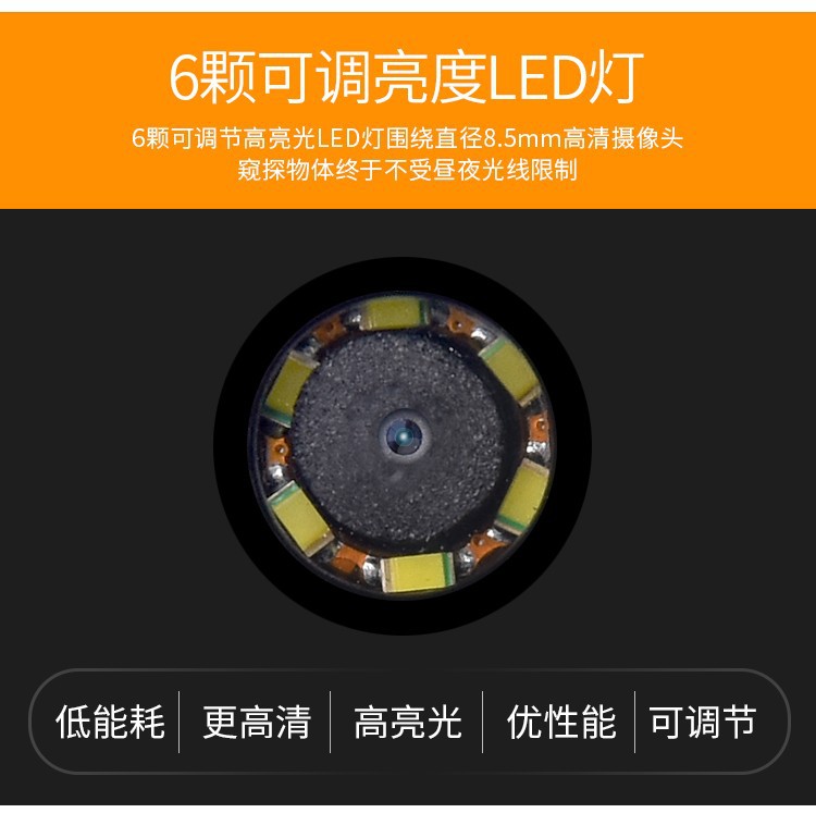 Xinsite HT-660 endüstriyel endoskop HD kamera ayarlanabilir ışık