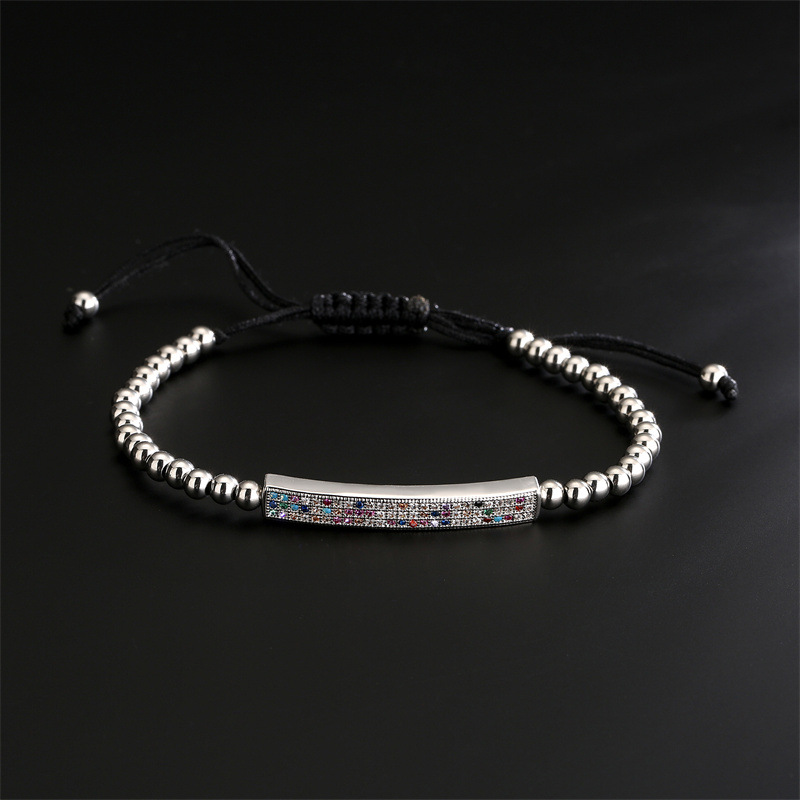 Le Cuivre Style Simple Style Classique Perlé Forme De Cœur Bracelets display picture 6