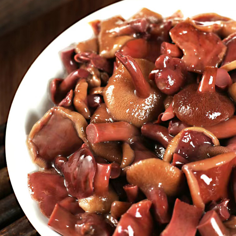 Yunnan specialty mushroom red milk boletus 1000g salted wild fungus hot pot hotel catering semi-finished salt baking