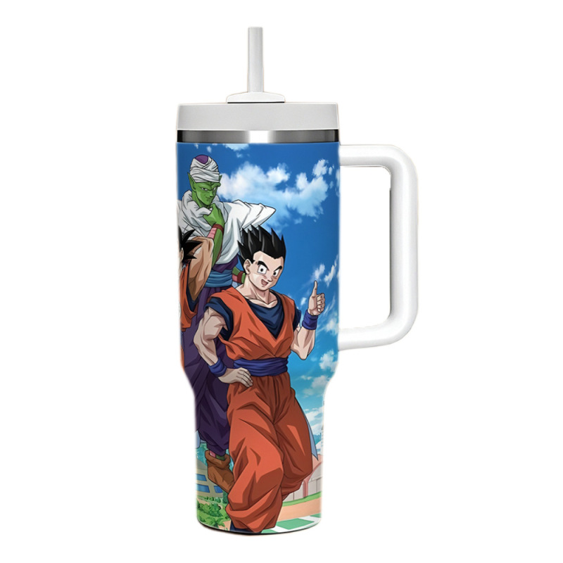 クロスボーダー Amazon 40oz ドラゴンボール ドラゴンパール カーカップ ステンレス製 アイスバーカップ タンブラー|undefined