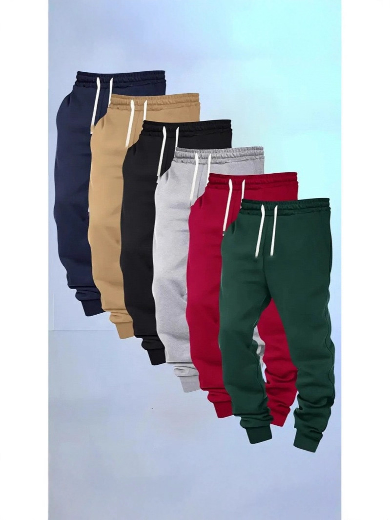 2025 nuevo cross-border 2D color sólido pantalones de hombre callejero retro tendencia europea y americana al por mayor