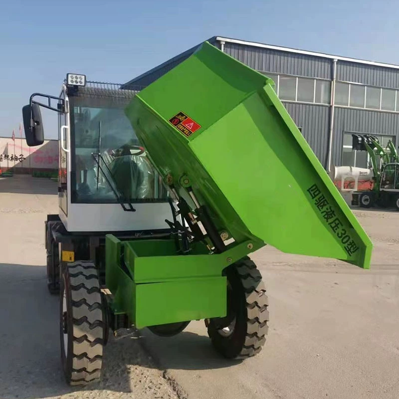 Прямые продажи малого дизельного самосвала FC-10 грузоподъемностью 1 тонна для строительных площадок, транспортировки цемента, четырехколесного транспортного средства с передним откидным кузовом.