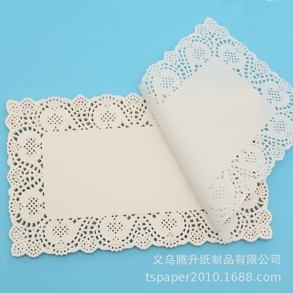 厂家直销各种规格的优质花底纸，通花餐垫纸