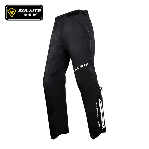 Sulaite Motorcycle Riding Pants Autumn and Winter Warm and Cold-Proof Quick-Release Anti-Fall Motorcycle Rider Gear
