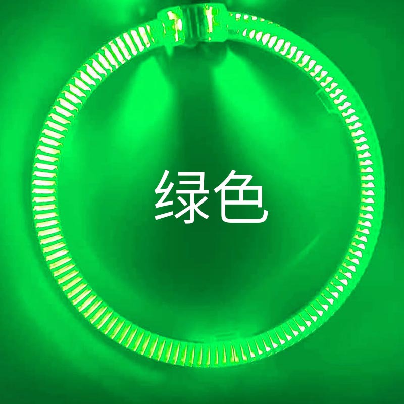 Alto brillo LED guía de luz Ángel ojo 3,0 pulgadas 2,5 lente del coche Lámpara decorativa diablo ojo LED Ángel ojo apertura