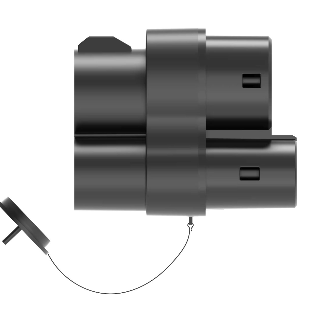New Energy Electric Vehicle Charging Adapter 250A American Standard Fast Charging to European Standard Ccs1 to Ccs2