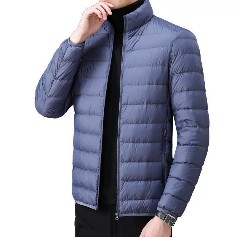 Winter light and thin short down jacket, thermal underwear, plus size