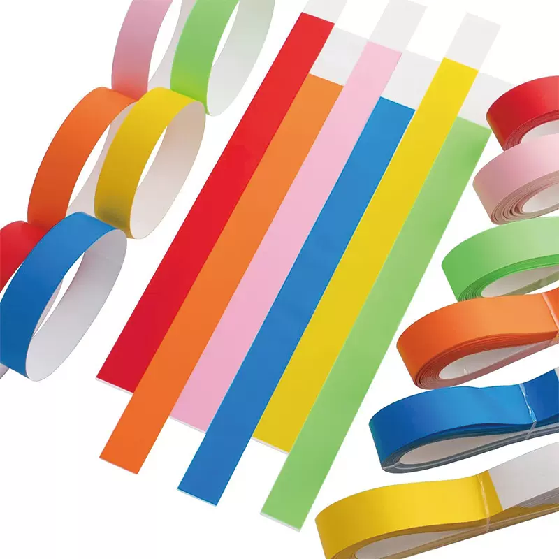 现货 一次性合成纸 手环户外活动识别赛事跨境亚马逊专供套餐手环