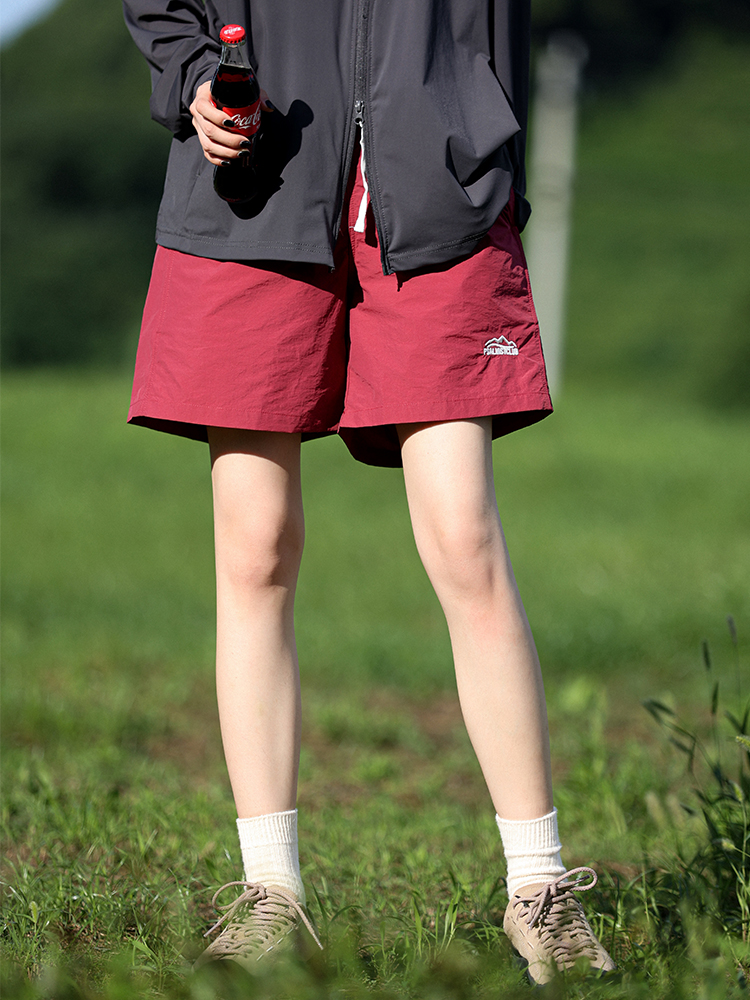 Summer Japanese travel solid color quick dry trousers