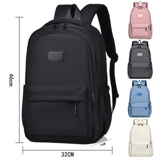 Backpack Short-Distance Travel Backpack Large-Capacity Commuter Business Computer Backpack Casual Middle School Student School Bag Female