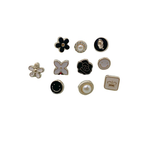 Curtain Anti-Sag Edge Protection, Nail-Free and Seam-Free, Detachable Fixing, Shirt Anti-Slip Button, Stylish Simple Decorative Button, Invisible Button