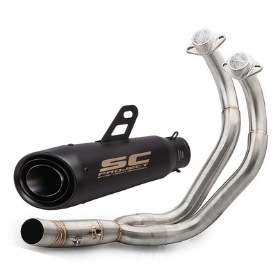 Motorcycle exhaust pipe, Xsr700 R7 Modified Exhaust Pipe - full-set-h
