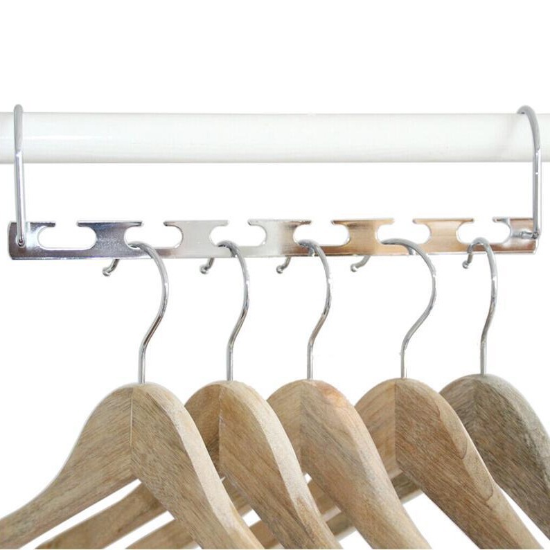 Metal Hanger Multi-functional Folding Metal Drying Hanger Hotel Home Hanger Cross-Border