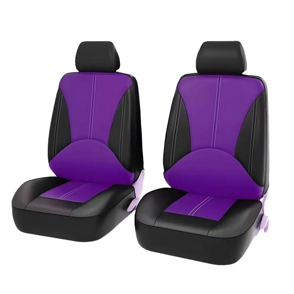Amazon Mexico Foreign Trade Universal Car Seat Cover Pu Leather Artificial Leather Pvc Spliced Leather Amazon Cross-Border