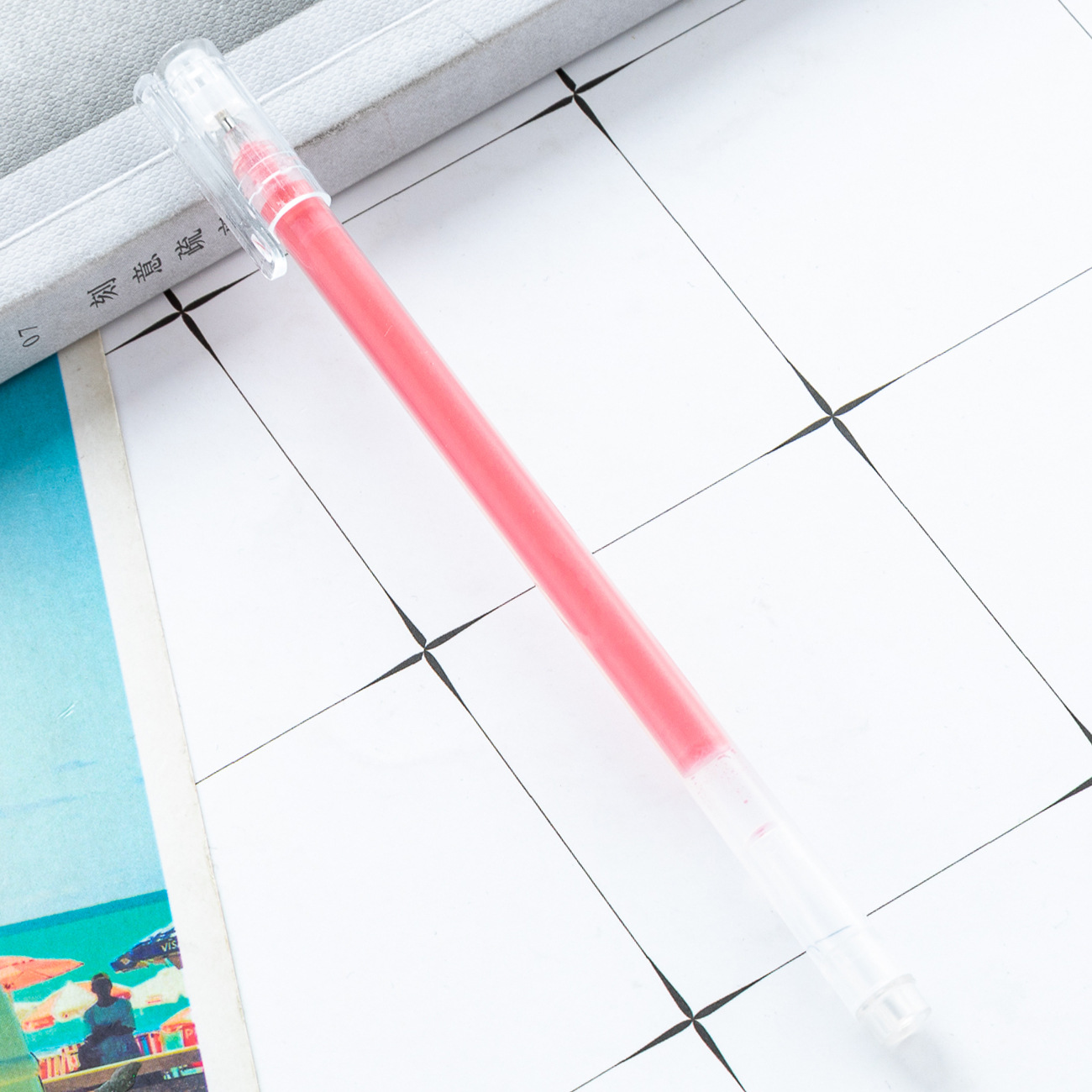 Pen de alto brillo pastel marca de estudiante color papelería de oficina resaltador álbum de bricolaje de gran capacidad tarjeta negra lápiz flash