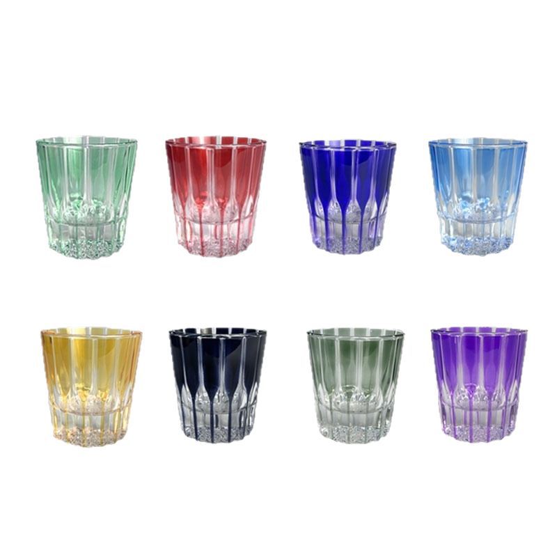 Taza de vidrio Edo Chezi Taza de agua de lujo ligera para el hogar Taza de luz brillante con estrella